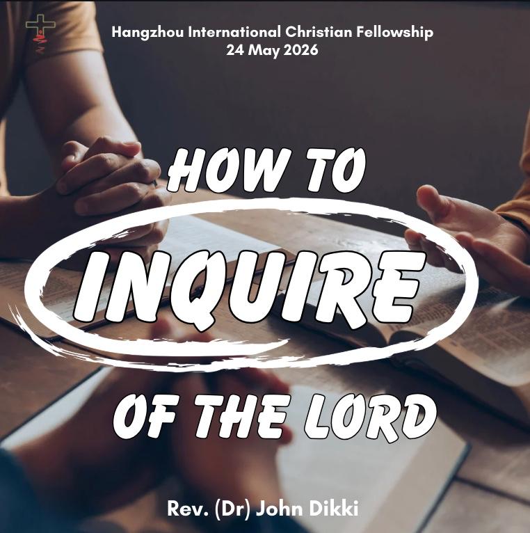 How to Inquire of the Lord
