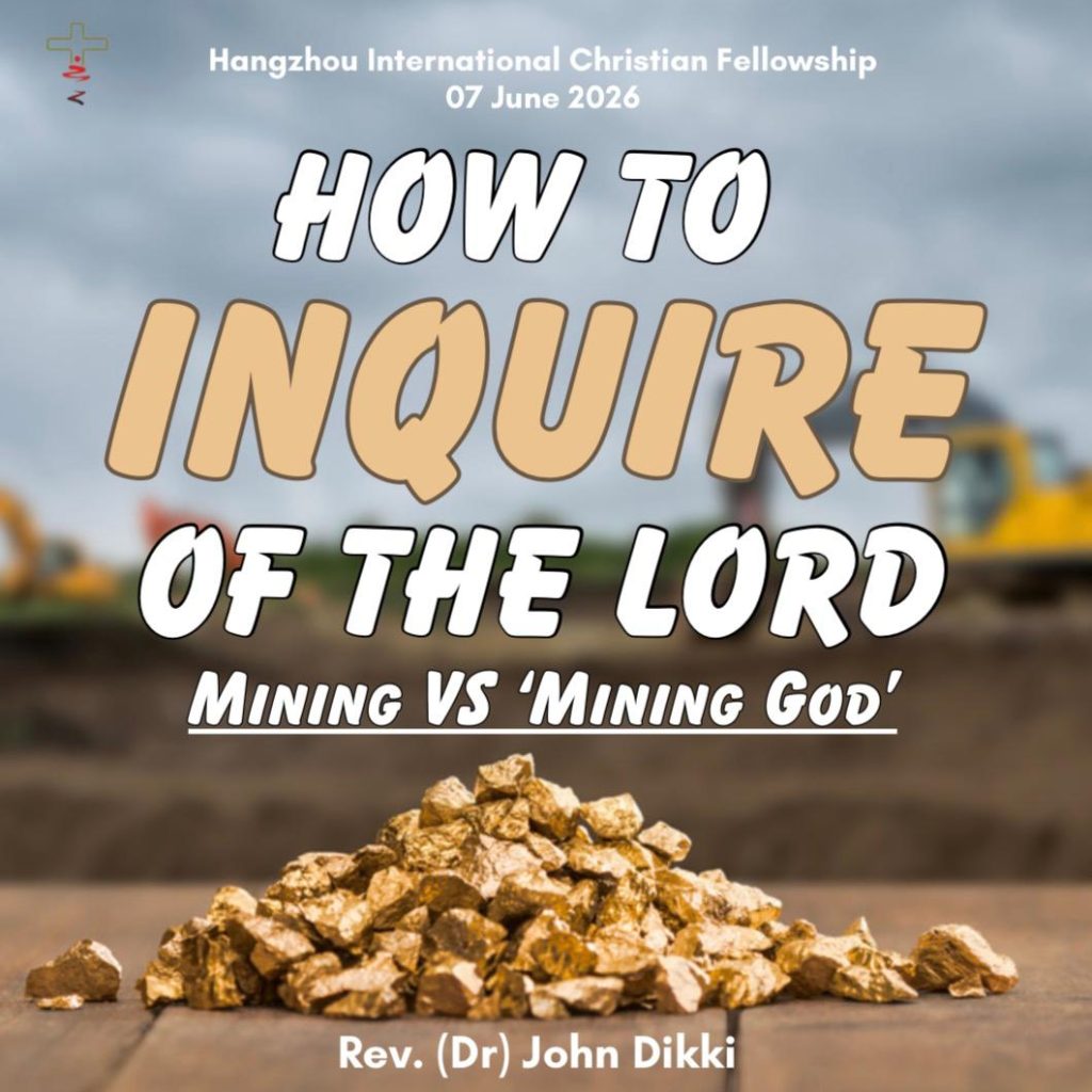How To Inquire of The Lord: Mining vs Mining God