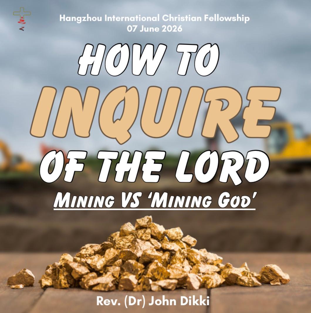 How To Inquire of The Lord: Mining vs Mining God